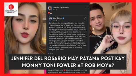 jennifer del rosario sex scandal|Jen Del Rosario, unang post sa gitna ng pagkumpirma ni Rob .